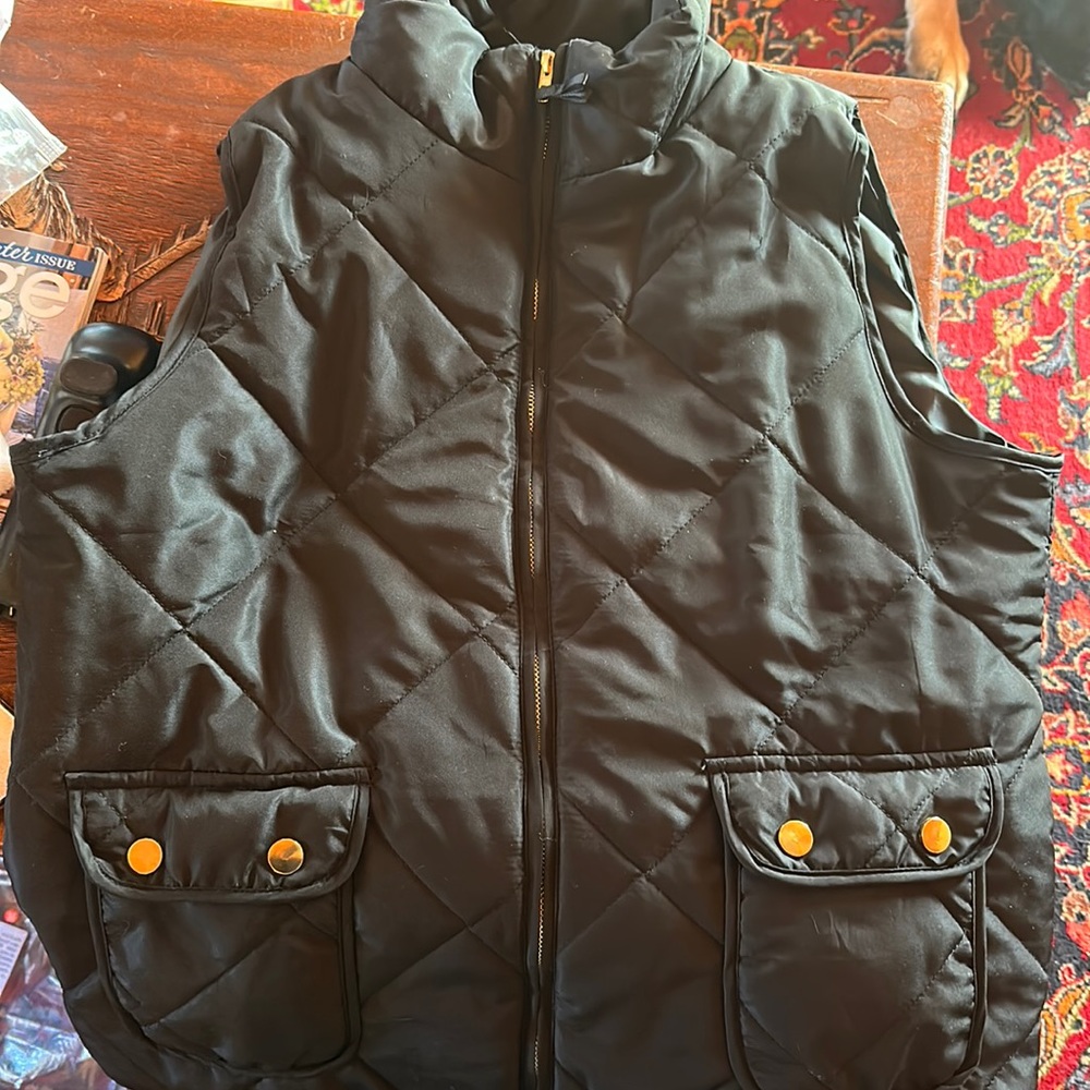 Brand new lightweight fashion puffer vest!